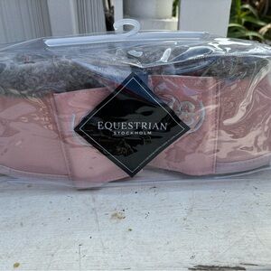 Equestrian Stockholm Bell Boots Over Reach Boots. New. Size Large.